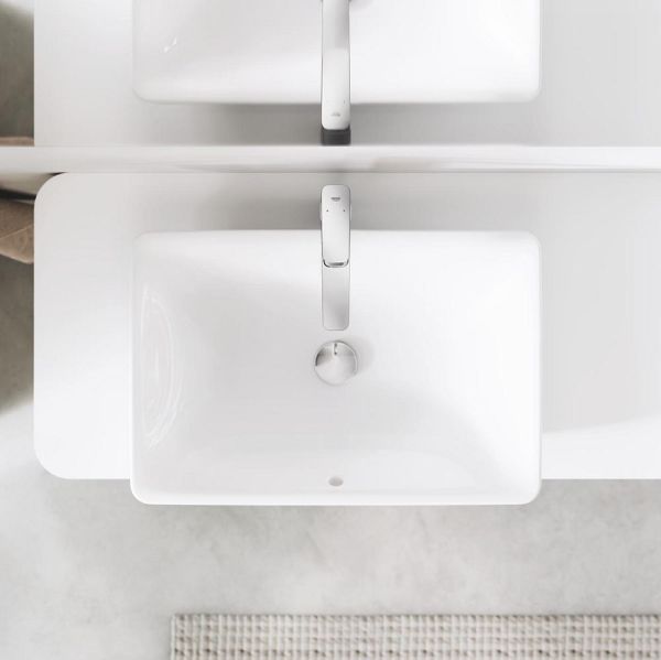 Grohe Euro Keramik Aufsatzschale 60cm mit Überlauf, weiß