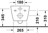 Vorschau: Duravit ME by Starck WC-Set Hero Edition, weiß matt