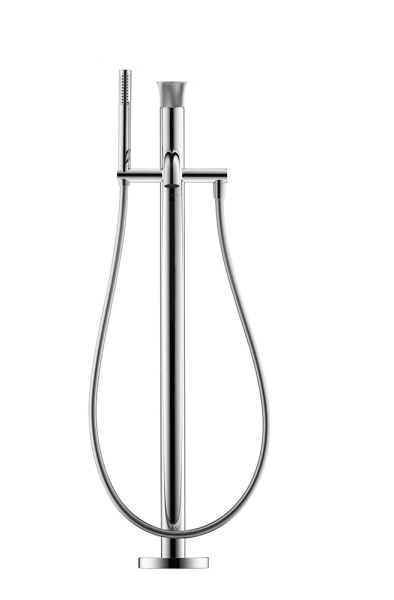 Duravit White Tulip Wannenarmatur bodenstehend, chrom