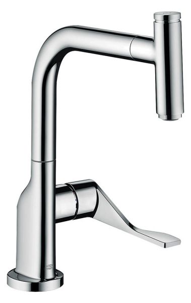 Axor Citterio Select Einhebel-Küchenmischer mit Ausziehauslauf, chrom 39861000