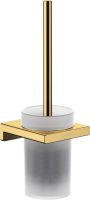Hansgrohe AddStoris Toilettenbürstenhalter Wandmontage, polished gold optic 41752990
