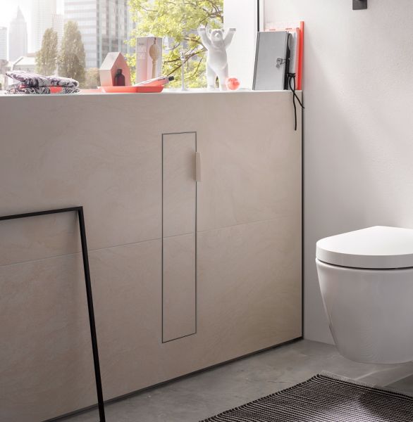 emco asis plus WC-Modul 66cm, Papierentnahme seitlich, befliesbar