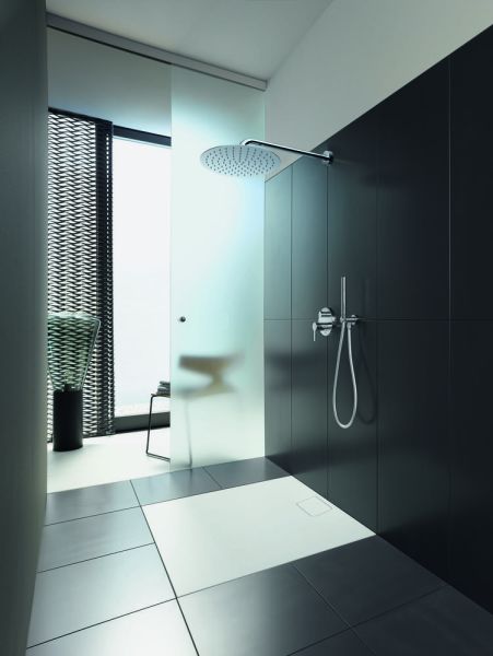 Duravit Stonetto Duschwanne quadratisch 90x90cm, Mineralguss