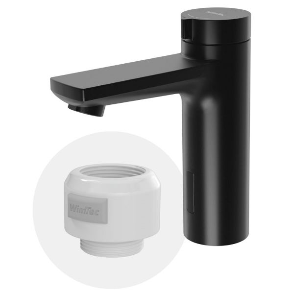 WimTec SMART TH HyPlus secure Armatur, schwarz matt 137910