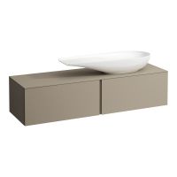 Vorschau: Laufen IL BAGNO ALESSI ONE Schubladenelement 1600, Ausschnitt rechts, zu Waschtisch H818974, perlbeige, H4303430972701