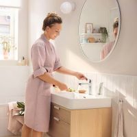 Vorschau: Hansgrohe Rebris S Einhebel-Waschtischarmatur 110 CoolStart wassersparend, chrom 72588000