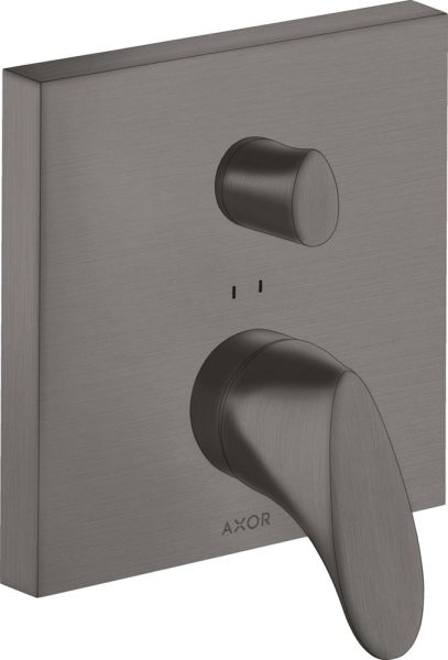 Axor Starck Organic Einhebel-Wannenmischer Unterputz brushce black chrome 12415340 