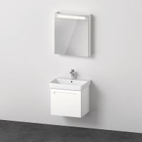 Vorschau: Duravit No.1 Badmöbel-Set 60cm mit Waschtisch, Spiegelschrank, 1 Auszug und Innenschublade N10165L18180000