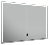 Vorschau: Keuco Royal Lumos Spiegelschrank für Wandeinbau, 2 lange Türen, DALI-steuerbar, 100x73,5cm 14314172303