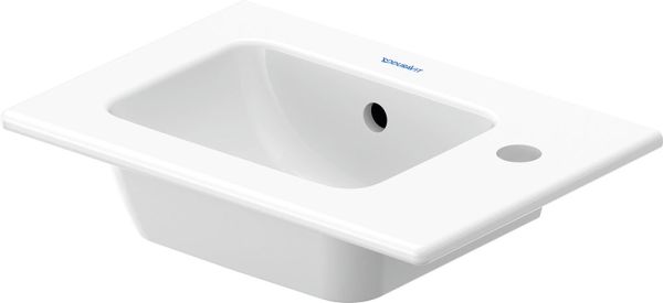 Duravit ME by Starck Handwaschbecken rechteckig 43x30cm, mit Hahnloch, ohne Überlauf, weiß 0723430000