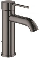 Grohe Essence Einhand-Waschtischbatterie mit Ablaufgarnitur S-Size, HARD GRAPHITE 23589a01