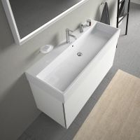 Vorschau: Duravit Vero Air Waschtisch rechteckig 120x47cm mit 1 Hahnloch und Überlauf, WonderGliss, weiß 23501200001