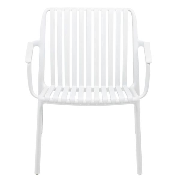KETTLER LAGO Lounge Sessel mit Armlehne, weiß 0302908-5000