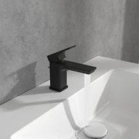 Vorschau: Villeroy&Boch Subway 3.0 Einhebel-Waschtischarmatur, Ausladung 112mm schwarz matt