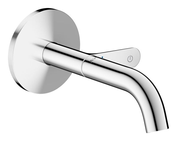 AXOR One Waschtischarmatur Unterputz für Wandmontage Select mit Auslauf 16cm, chrom 48180000