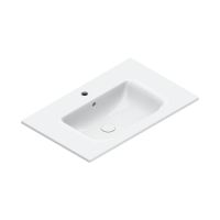Catalano Italy Waschtisch 80x46cm, weiß CataGlaze+ 1 Hahnloch 0720811001