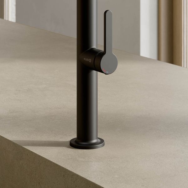 Kludi AUREA Küchenarmatur, schwarz matt