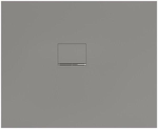 Villeroy&Boch Squaro Infinity Quaryl®-Duschwanne, Eckeinbau links gegen Wand, 110x90cm grey 