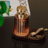 Vorschau: Cosmic Lido Badaccessoires-Set mit Seifenspender und Zahnputzbecher, ambar rose