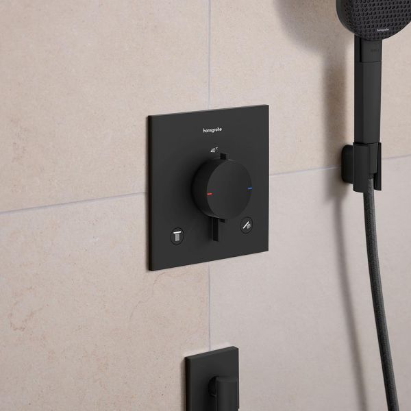 hansgrohe Ecostat Comfort E EN1717 schwarz matt 33716670