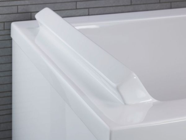 Duravit Starck Einbau-Badewanne rechteckig 170x90cm, weiß