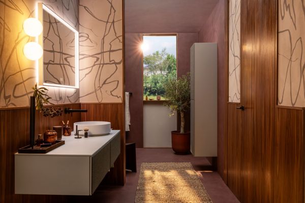 hansgrohe Xuniva Evo S Aufsatzwaschtisch rund Ø40cm mit Ablaufventil