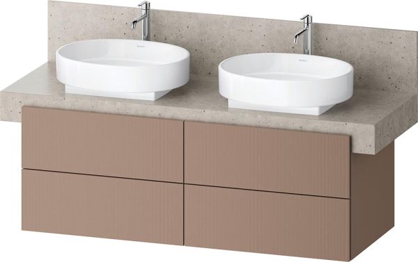 Duravit Balcoon Konsole 160X55cm für 2 Aufsatzwaschbecken