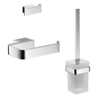 emco loft WC-Set 3 in 1, chrom/satiniert 059800102