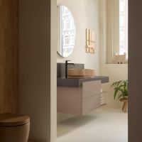 Vorschau: Duravit Balcoon Waschtischarmatur XL, schwarz matt BA1043002046
