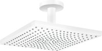 hansgrohe Raindance E Duschkopf 300 1 Strahlart mit Deckenanschluss weiß matt 26251700 hansgrohe Raindance E Duschkopf 300 1 Strahlart mit Deckenanschluss weiß matt 26251700