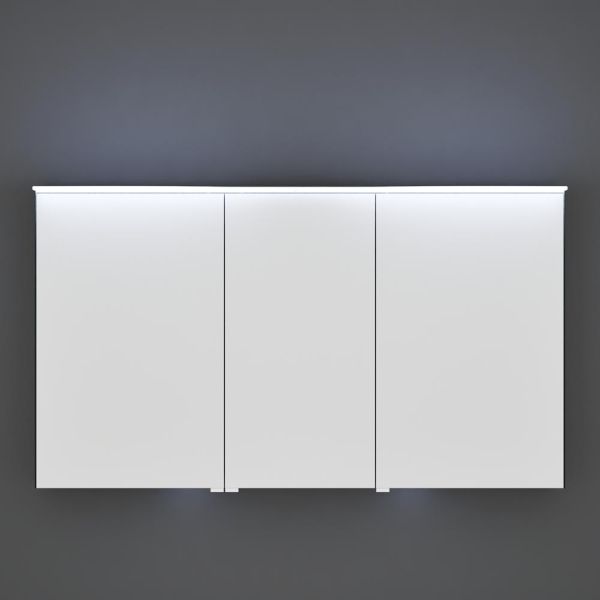 Burgbad Sinea 3.0 LED-Spiegelschrank 140x80cm passend zu Doppelwaschtisch