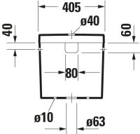 Vorschau: Duravit Darling New Spülkasten 3/6L mit Dual Flush, Anschluss rechts oder links, weiß