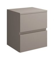Burgbad Cube Unterschrank mit 2 Auszüge, 40cm basaltgrau matt USBC040