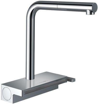 Hansgrohe Aquno Select M81 Einhebel-Küchenmischer 250, Ausziehauslauf, 2jet chrom 73836000