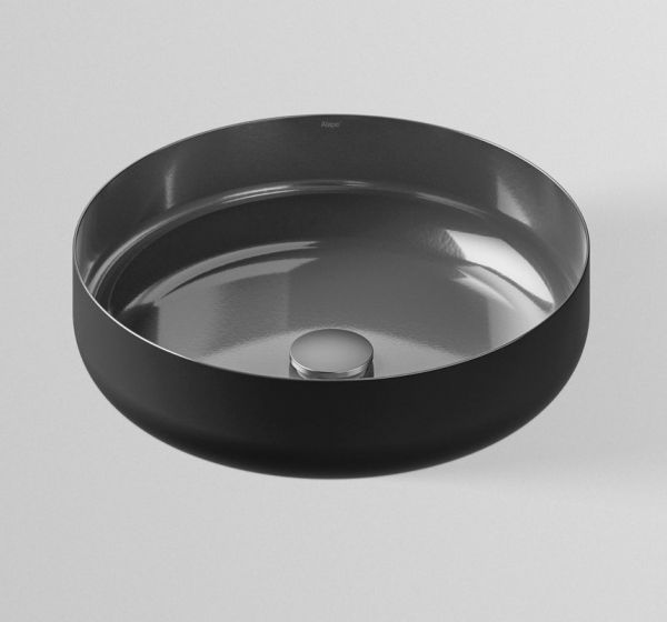 Alape SO-Serie Sondo 450 Aufsatzbecken rund Ø45cm dark iron ProShield AB.SO450.1