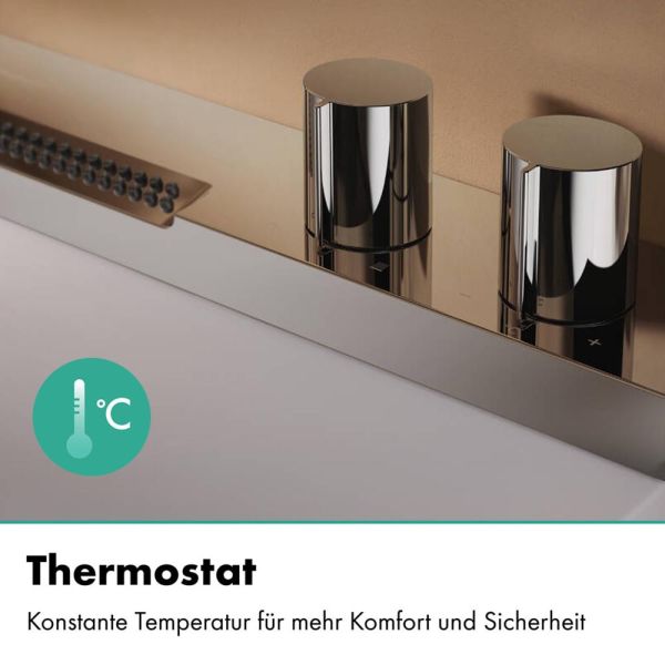 hansgrohe Avalegra AquaUnit Waschbecken 78x48cm mit Ablage, Armatur in chrom