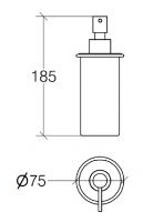 Vorschau: lineabeta BAKETO / SAON Seifenspender 200ml