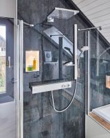 Vorschau: Hansgrohe ShowerTablet 600 Thermostat Universal Aufputz, für 2 Verbraucher 13108400 weiß chrom