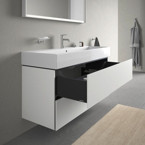 Duravit L-Cube Waschtischunterschrank wandhängend 118x46cm mit 2 Schubladen für Vero Air 235012