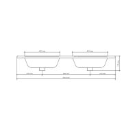 Vorschau: RIHO Porto Square Doppelwaschtisch mit Unterschrank 120cm & LED-Spiegelschrank