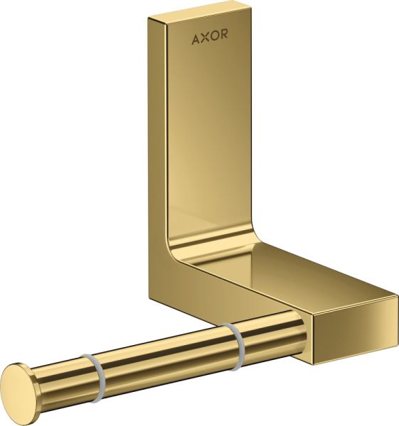 Axor Universal Rectangular Toilettenpapierhalter, polished gold-optic 42656990