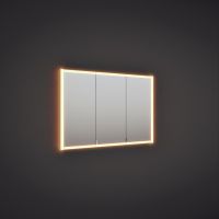 Vorschau: Burgbad rl20 Spiegelschrank 121x80cm mit Klarglas Lichtrahmen, Wandeinbau