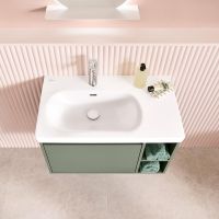 Vorschau: Villeroy&Boch Skyla Waschtisch 80x46cm, Ablagefläche rechts
