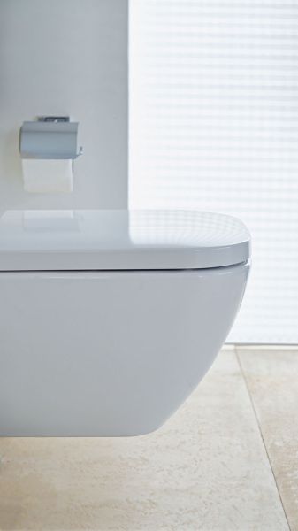 Duravit Happy D.2 Wand-WC 54x36,5cm, eckig, weiß 2221090000