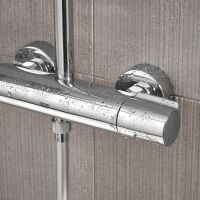 Vorschau: Grohe Euphoria System 310 Duschsystem mit Thermostatbatterie, chrom