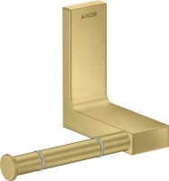 Vorschau: Axor Universal Rectangular Toilettenpapierhalter, brushed brass 42656950