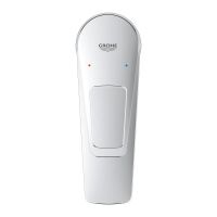 Vorschau: Grohe Start Edge Einhand-Waschtischbatterie S-Size, LowFlow 3,5 l/min, chrom