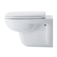 Vorschau: Duravit D-Code WC-Sitz ohne Absenkautomatik, weiß