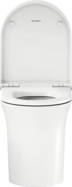 Duravit White Tulip WC-Sitz mit Absenkautomatik, abnehmbar, weiß