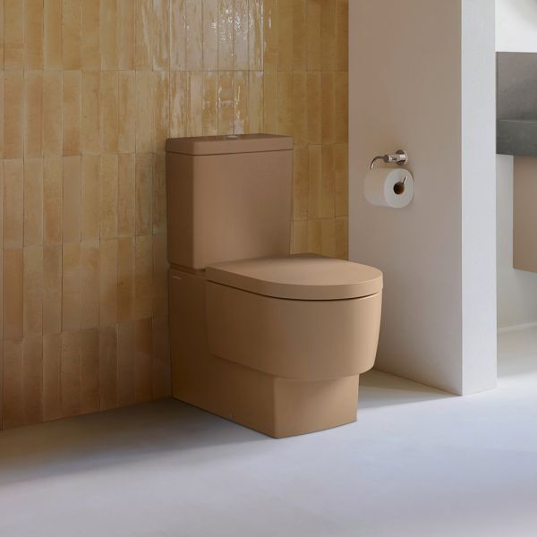 Duravit Balcoon WC-Sitz mit Absenkautomatik, clay terra matt